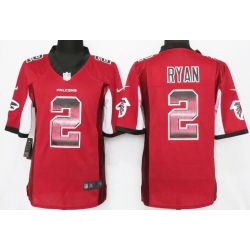 Cheap Matt Ryan Falcons Jersey From China Red Strobe Limited #2
