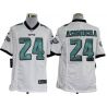 Cheap Nnamdi Asomugha Eagles Jersey #24 White From China Game