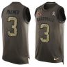 Cheap Carson Palmer Cardinals Tank Top From China Salute TO Service Olive #3