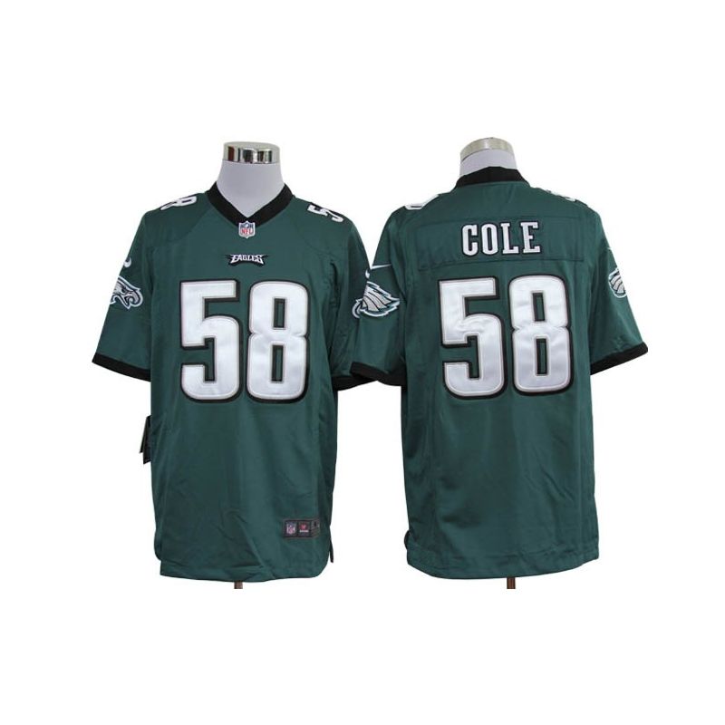 Cheap Trent Cole Eagles Jersey #58 Green From China Game Cheap Trent Cole Eagles Jersey #58 Green From China Game