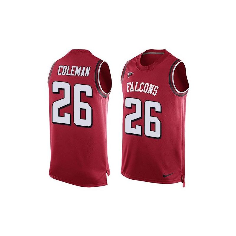 Cheap Tevin Coleman Falcons Tank Top From China #26