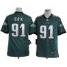 Cheap Fletcher Cox Eagles Jersey #91 Green From China Game