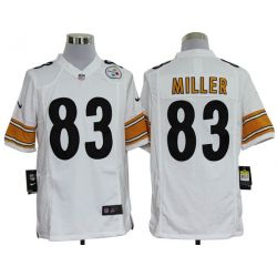 Cheap Heath Miller Steelers Jersey #83 White From China Game