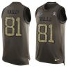 Cheap Marcus Easley Bills Tank Top From China Salute TO Service Olive #81