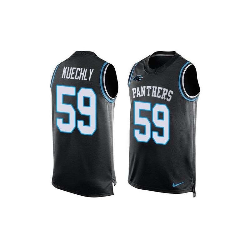 Cheap Luke Kuechly Panthers Tank Top From China #59