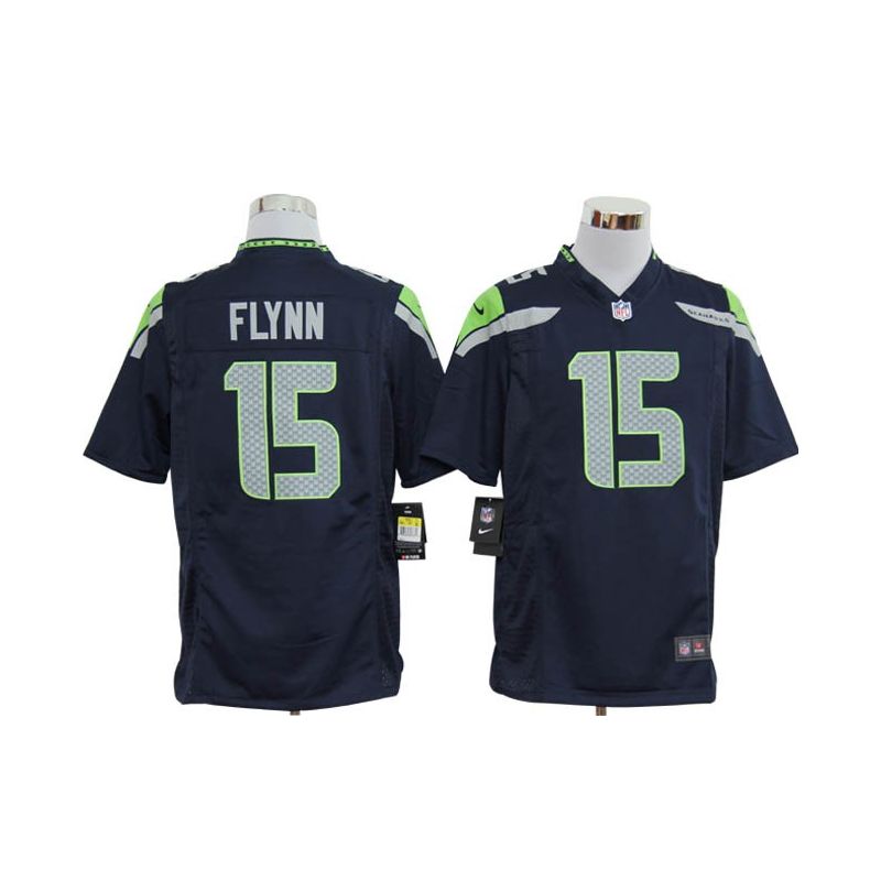 Cheap Matt Flynn Seahawks Jersey #15 Blue From China Game