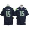 Cheap Matt Flynn Seahawks Jersey #15 Blue From China Game