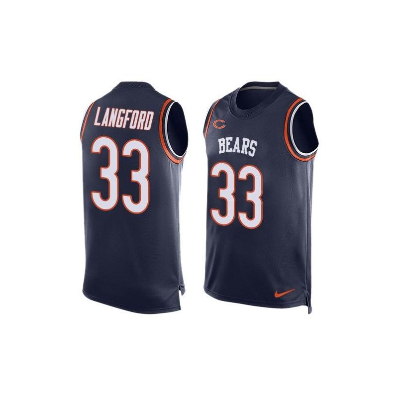 Cheap Jeremy Langford Bears Tank Top From China #33