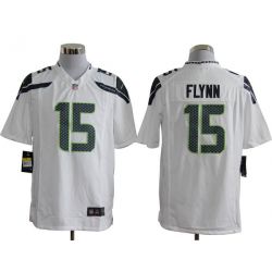 Cheap Matt Flynn Seahawks Jersey #15 White From China Game