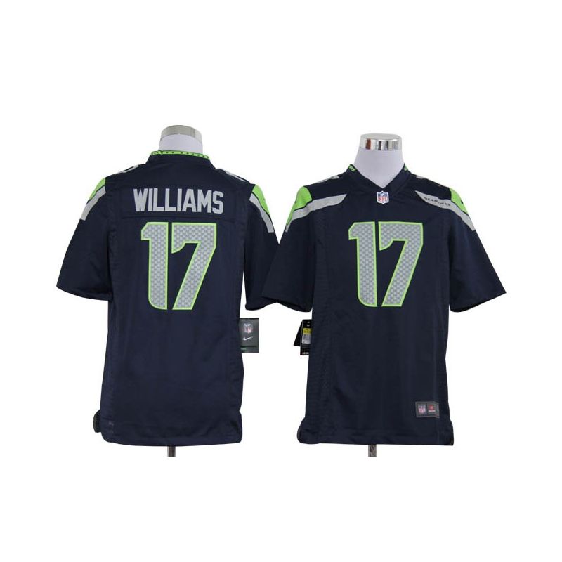 Cheap Mike Williams Seahawks Jersey #17 Dark Blue From China Game