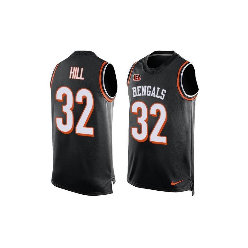 Cheap Jeremy Hill Bengals Tank Top From China #32