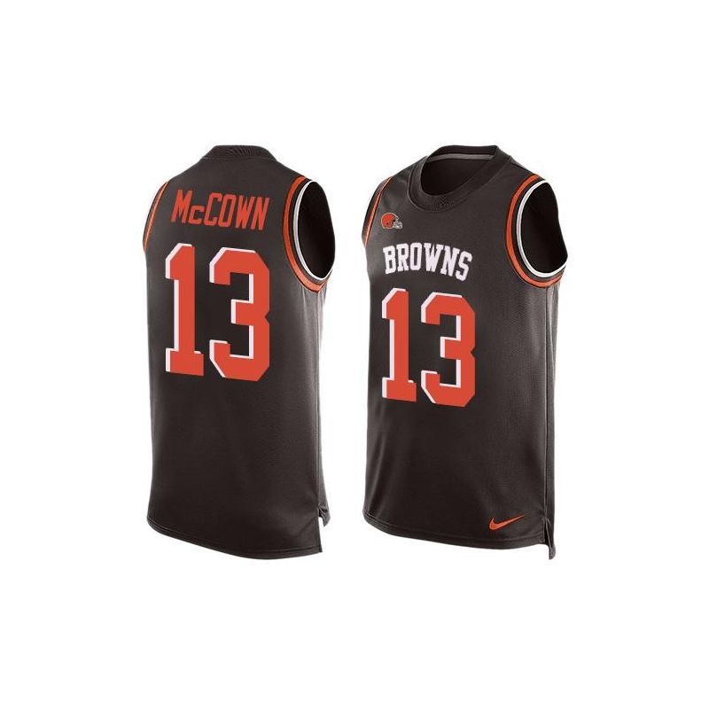 Cheap Josh McCown Browns Tank Top From China #13