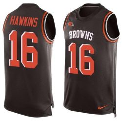 Cheap Andrew Hawkins Browns Tank Top From China #16