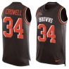 Cheap Isaiah Crowell Browns Tank Top From China #34