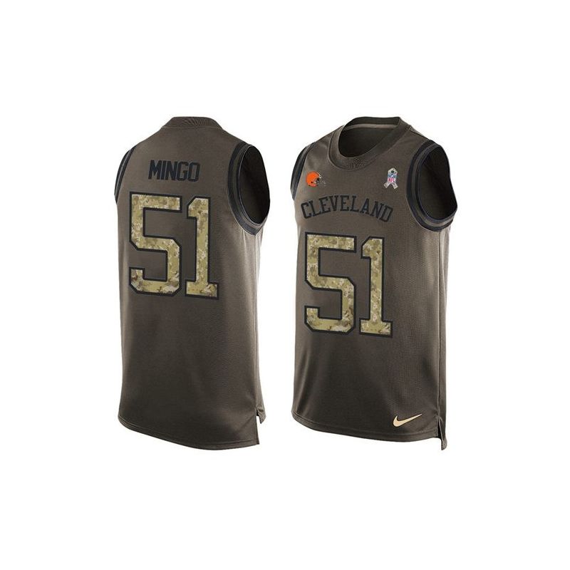 Cheap Barkevious Mingo Browns Tank Top From China Salute TO Service Olive #51