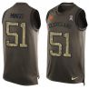 Cheap Barkevious Mingo Browns Tank Top From China Salute TO Service Olive #51