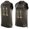 Cheap Cole Beasley Cowboys Tank Top From China Salute TO Service Olive #11