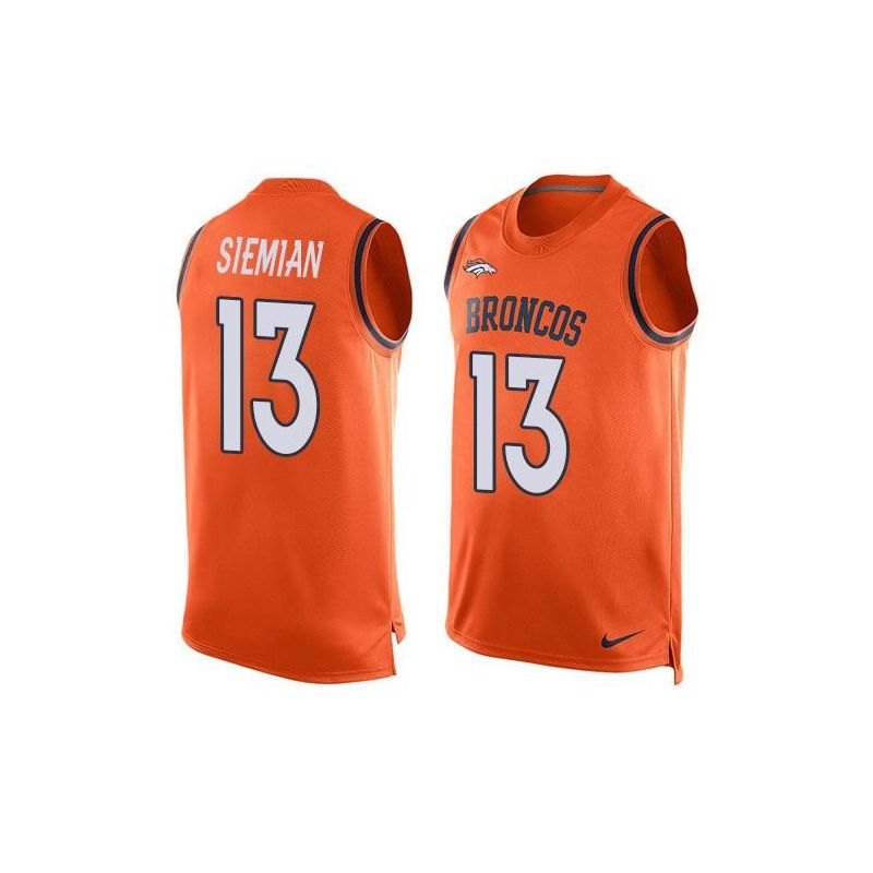 Cheap Trevor Siemian Broncos Tank Top From China #13