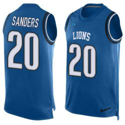 Cheap Barry Sanders Lions Tank Top From China #20