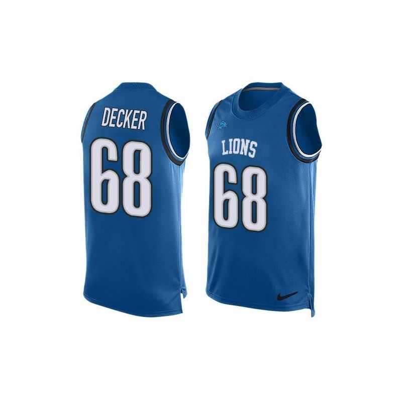 Cheap Taylor Decker Lions Tank Top From China #68