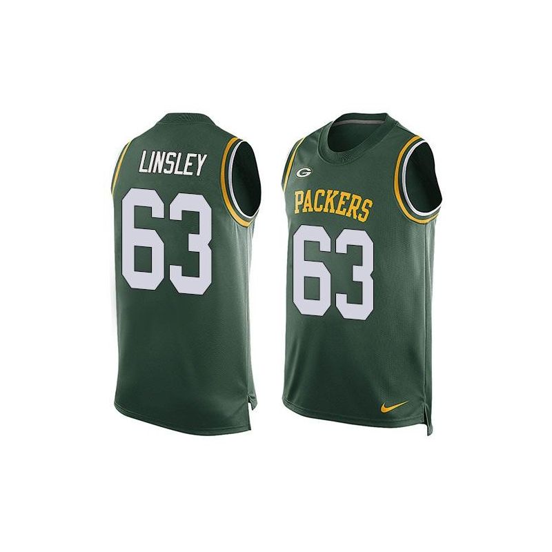 Cheap Corey Linsley Packers Tank Top From China #63