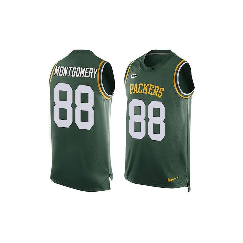 Cheap Ty Montgomery Packers Tank Top From China #88