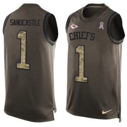Cheap Leon Sandcastle Chiefs Tank Top From China Salute TO Service Olive #1