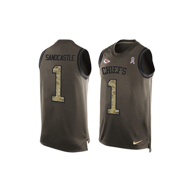 Cheap Leon Sandcastle Chiefs Tank Top From China Salute TO Service Olive #1