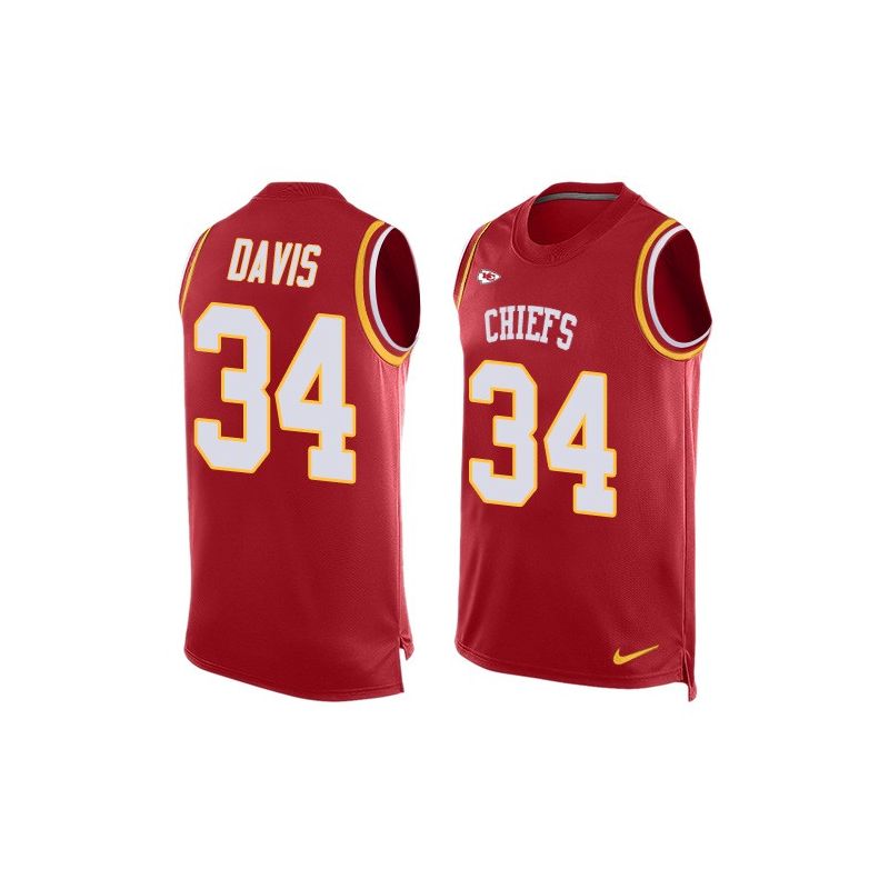 Cheap Knile Davis Chiefs Tank Top From China #34