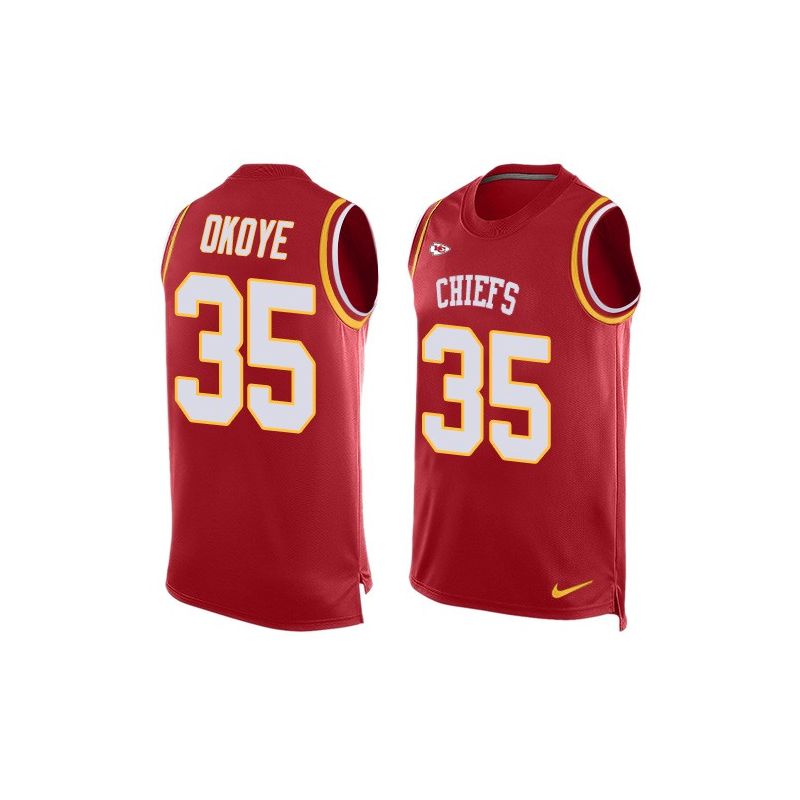 Cheap Christian Okoye Chiefs Tank Top From China #35