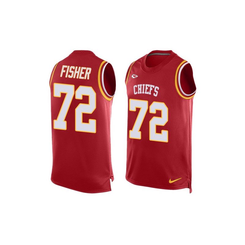 Cheap Eric Fisher Chiefs Tank Top From China #72