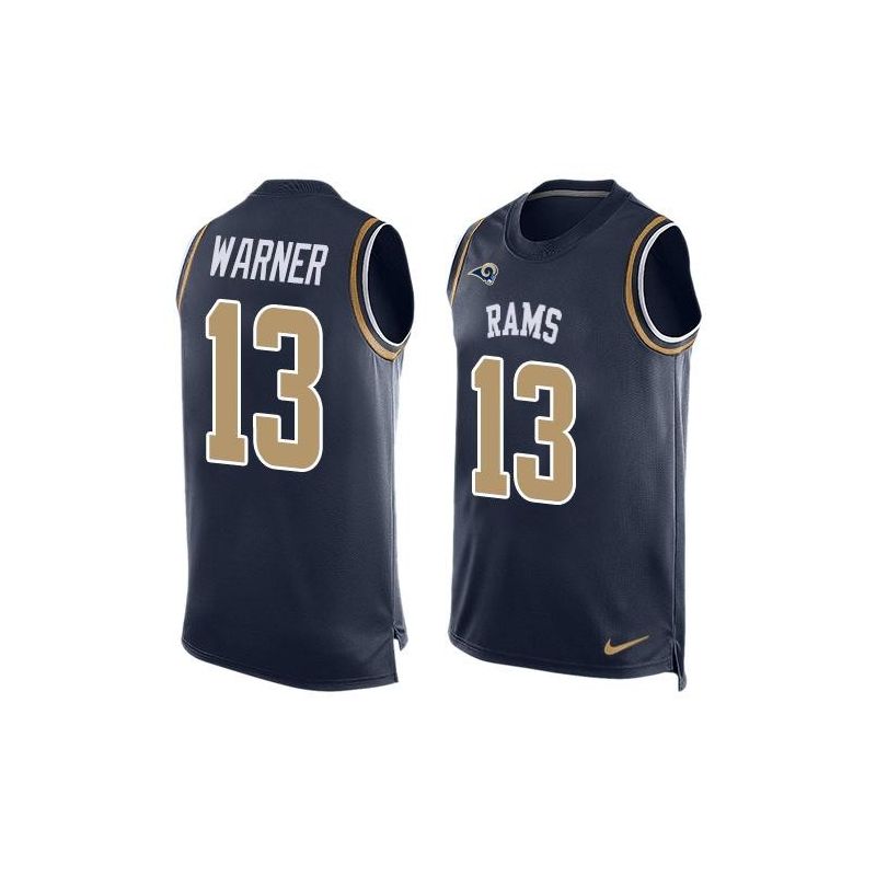 Cheap Kurt Warner Rams Tank Top From China #13