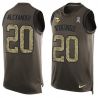 Cheap Mackensie Alexander Vikings Tank Top From China Salute TO Service Olive #20