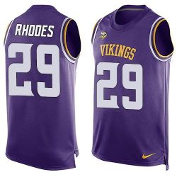 Cheap Xavier Rhodes Vikings Tank Top From China #29