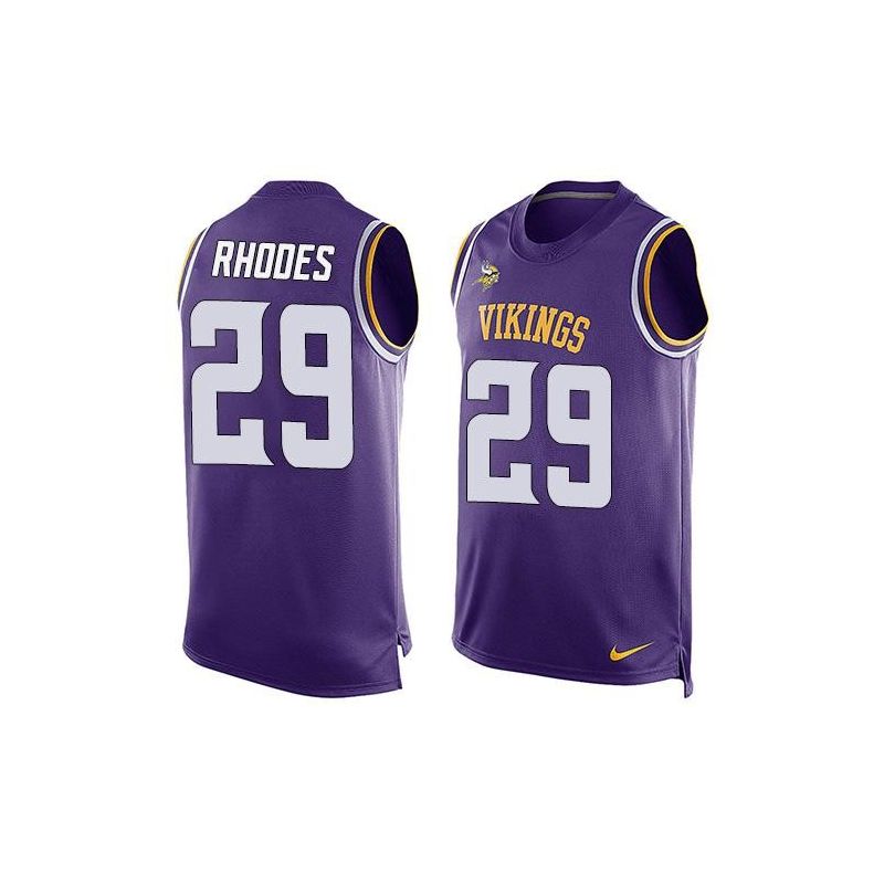 Cheap Xavier Rhodes Vikings Tank Top From China #29