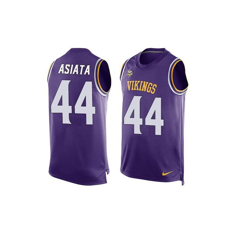 Cheap Matt Asiata Vikings Tank Top From China #44
