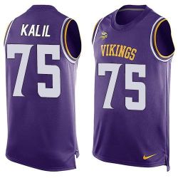 Cheap Matt Kalil Vikings Tank Top From China #75