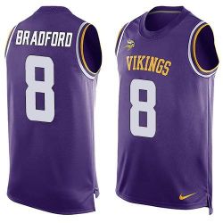 Cheap Sam Bradford Vikings Tank Top From China #8