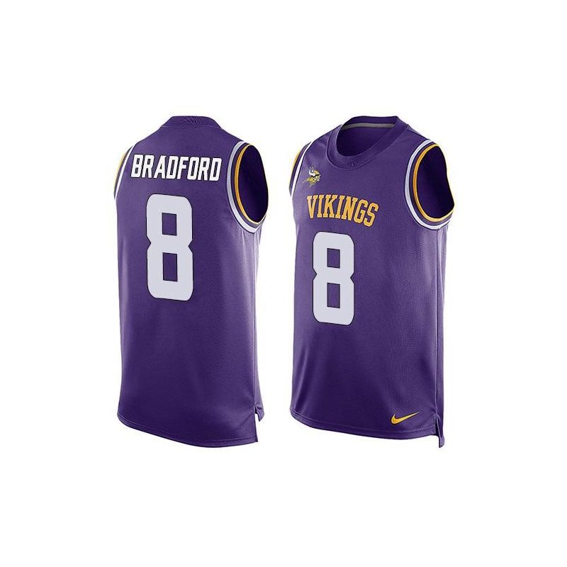 Cheap Sam Bradford Vikings Tank Top From China #8