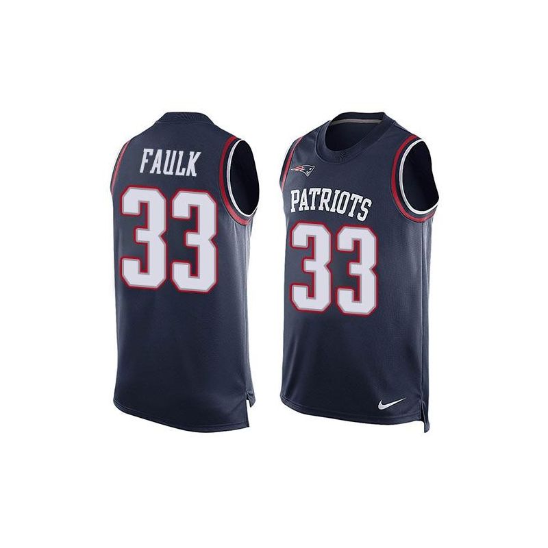 Cheap Kevin Faulk Patriots Tank Top From China #33