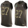 Cheap Dee Milliner Jets Tank Top From China Salute TO Service Olive #27