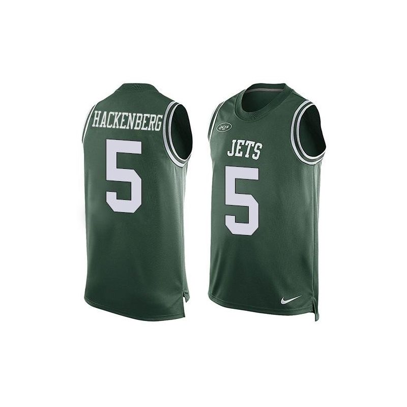 Cheap Christian Hackenberg Jets Tank Top From China #5