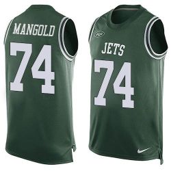 Cheap Nick Mangold Jets Tank Top From China #74