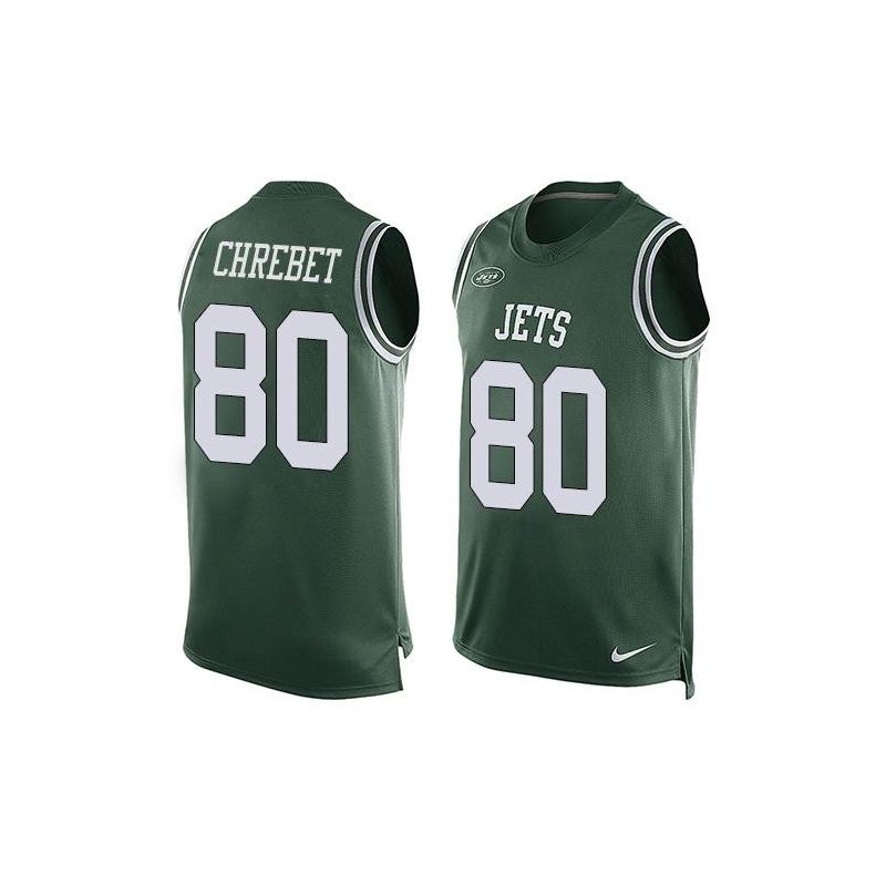 Cheap Wayne Chrebet Jets Tank Top From China #80