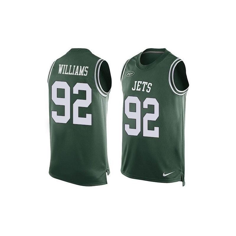 Cheap Leonard Williams Jets Tank Top From China #92