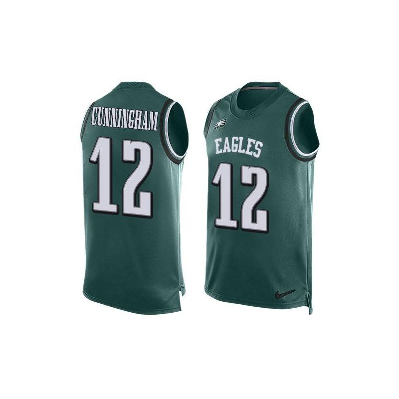 Cheap Randall Cunningham Eagles Tank Top From China #12