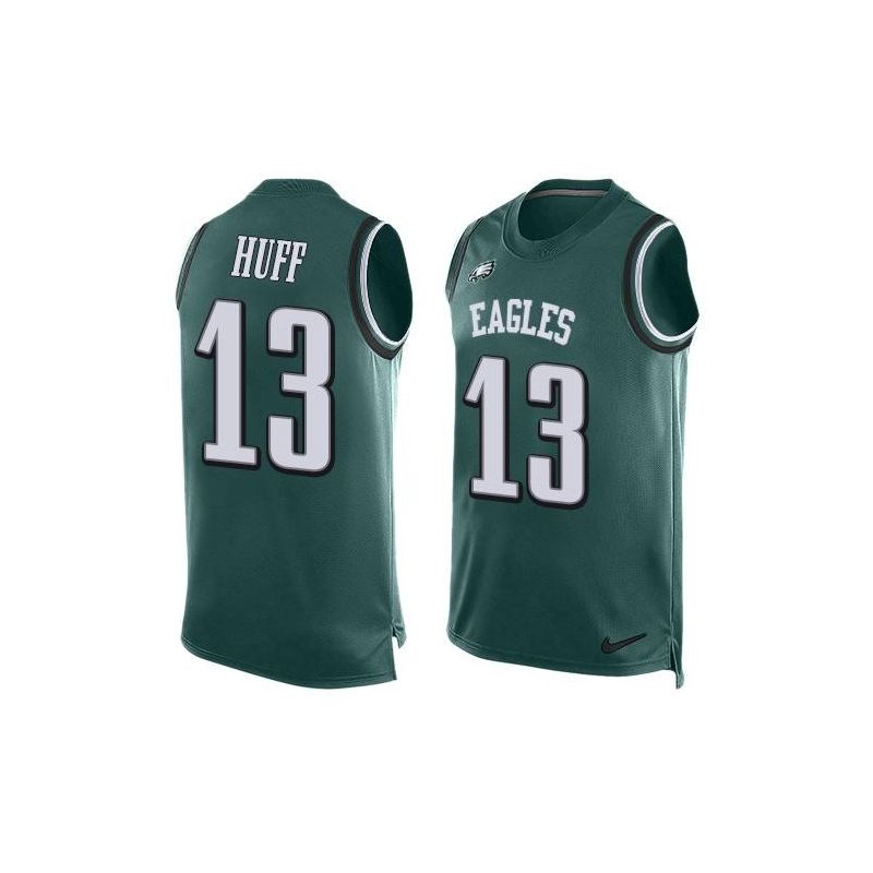 Cheap Josh Huff Eagles Tank Top From China #13
