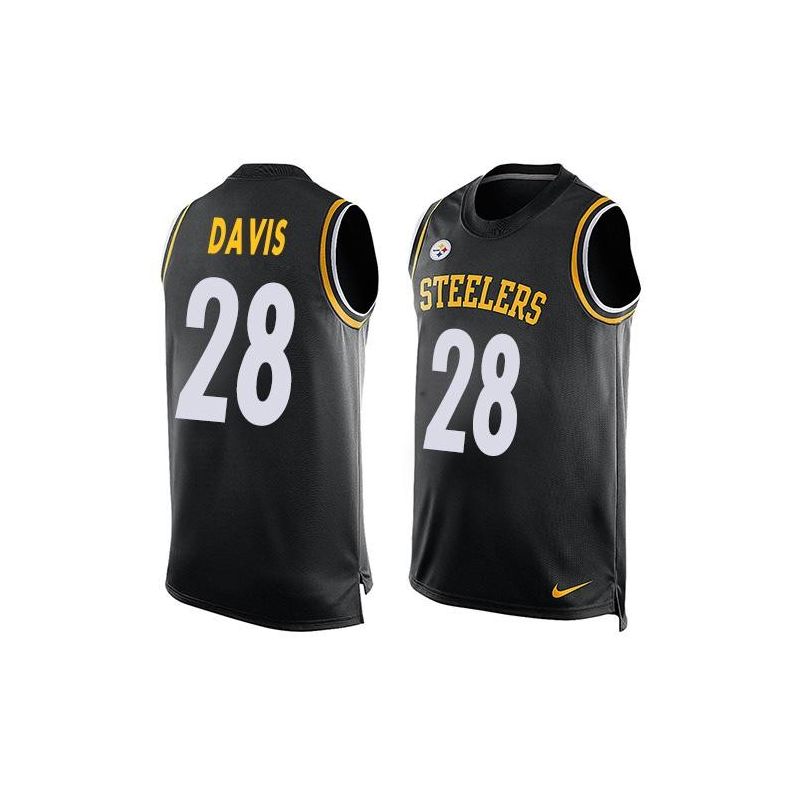 Cheap Sean Davis Steelers Tank Top From China #28
