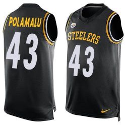 Cheap Troy Polamalu Steelers Tank Top From China #43