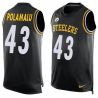 Cheap Troy Polamalu Steelers Tank Top From China #43